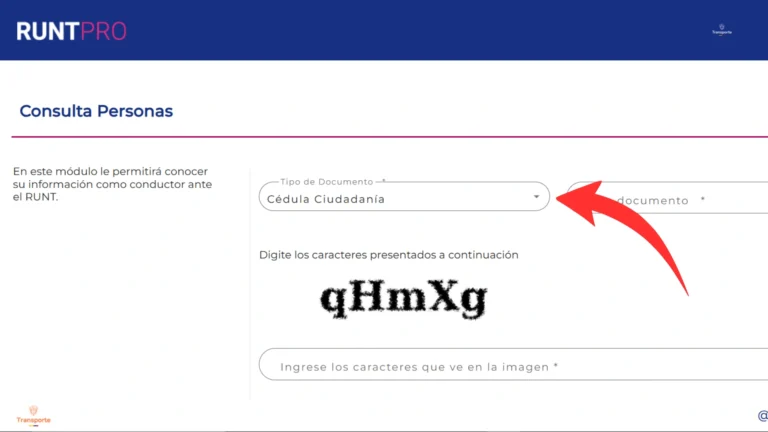 Paso 3: Elige el tipo de documento Paso 3: Elige el tipo de documento