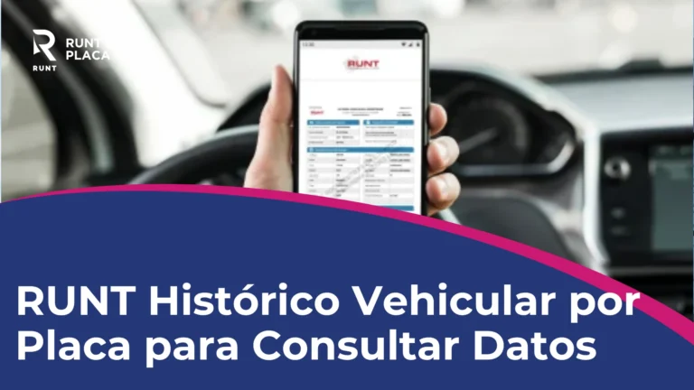 RUNT Histórico Vehicular por Placa para Consultar Datos imagen destacada