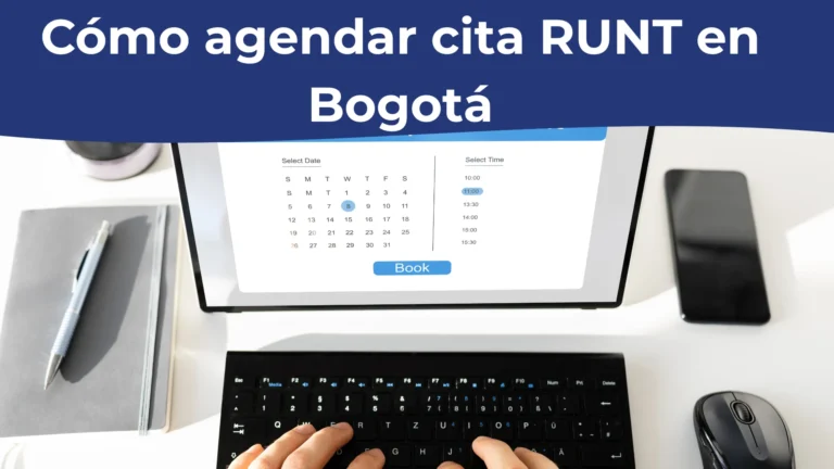 Cómo agendar cita RUNT en Bogotá