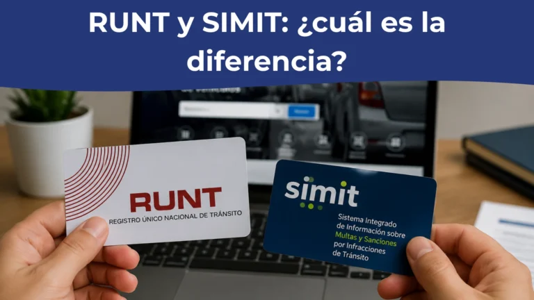 RUNT y SIMIT: ¿cuál es la diferencia?