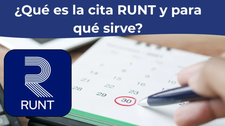 ¿Qué es la cita RUNT y para qué sirve?
